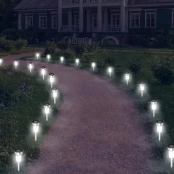 IDMarket 20 bornes solaires d'extérieur* Eclairages D'Ambiance