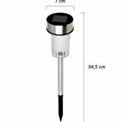 IDMarket 20 bornes solaires d'extérieur* Eclairages D'Ambiance