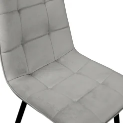 IDMarket 6 Chaises mix color pastel rose, gris et beige* Collection Contemporaine|Chaises