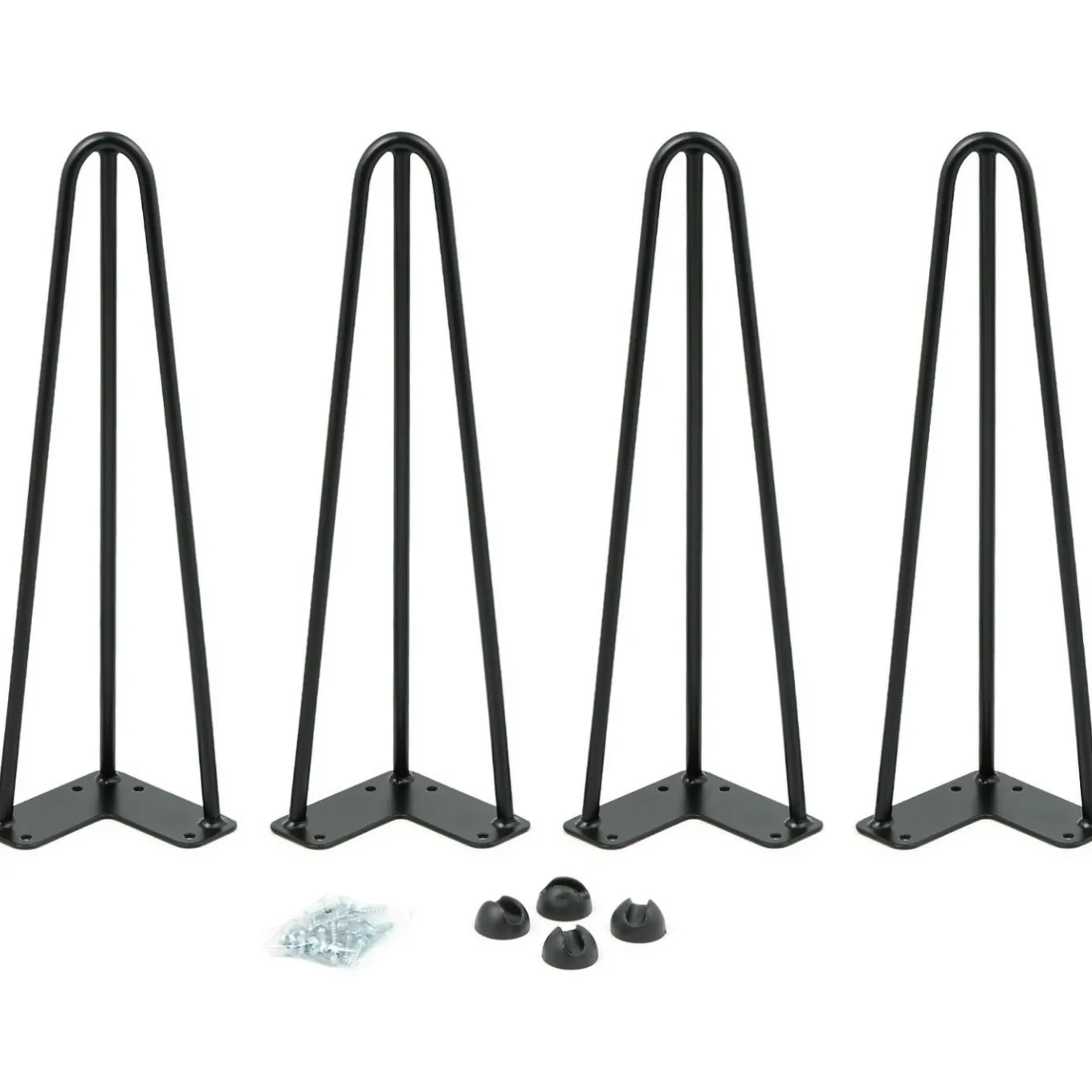IDMarket 4 pieds de table épingle* Décoration Et Accessoires|Pieds De Table