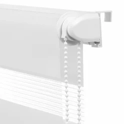 IDMarket 2 Stores jour nuit blanc 45x170 cm* Stores