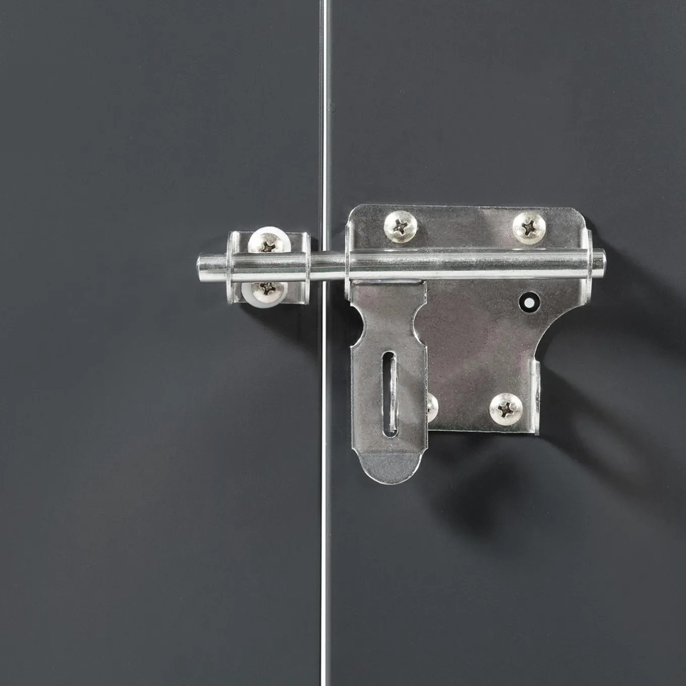 IDMarket Abri de jardin acier galvanisé gris 2,2 m²* Abris De Jardin