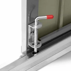 IDMarket Abri de jardin multi-rangements en métal gris clair* Abris De Jardin