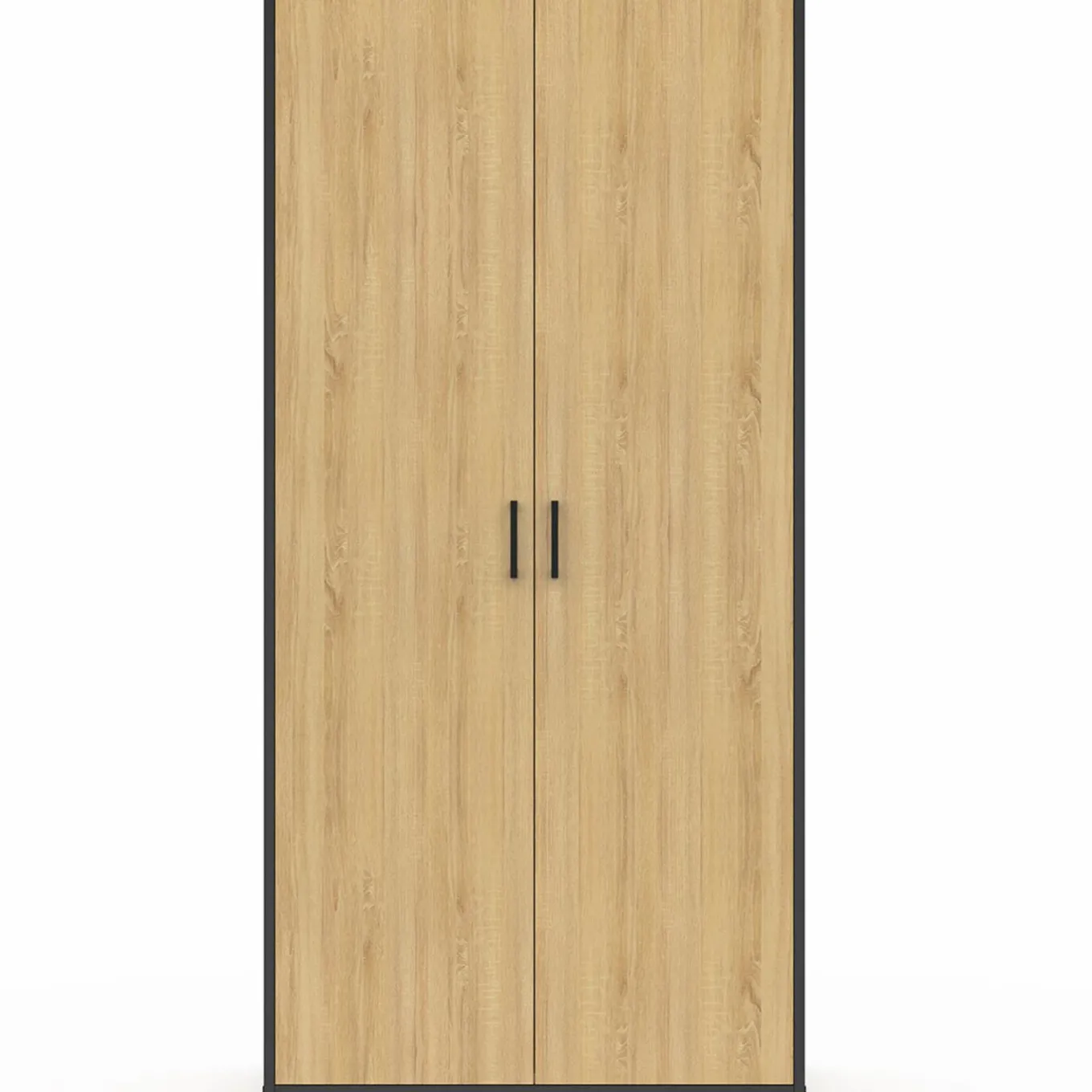 IDMarket Armoire grande capacité avec penderie et étagères* Rangement Et Accessoires|Meubles Hauts