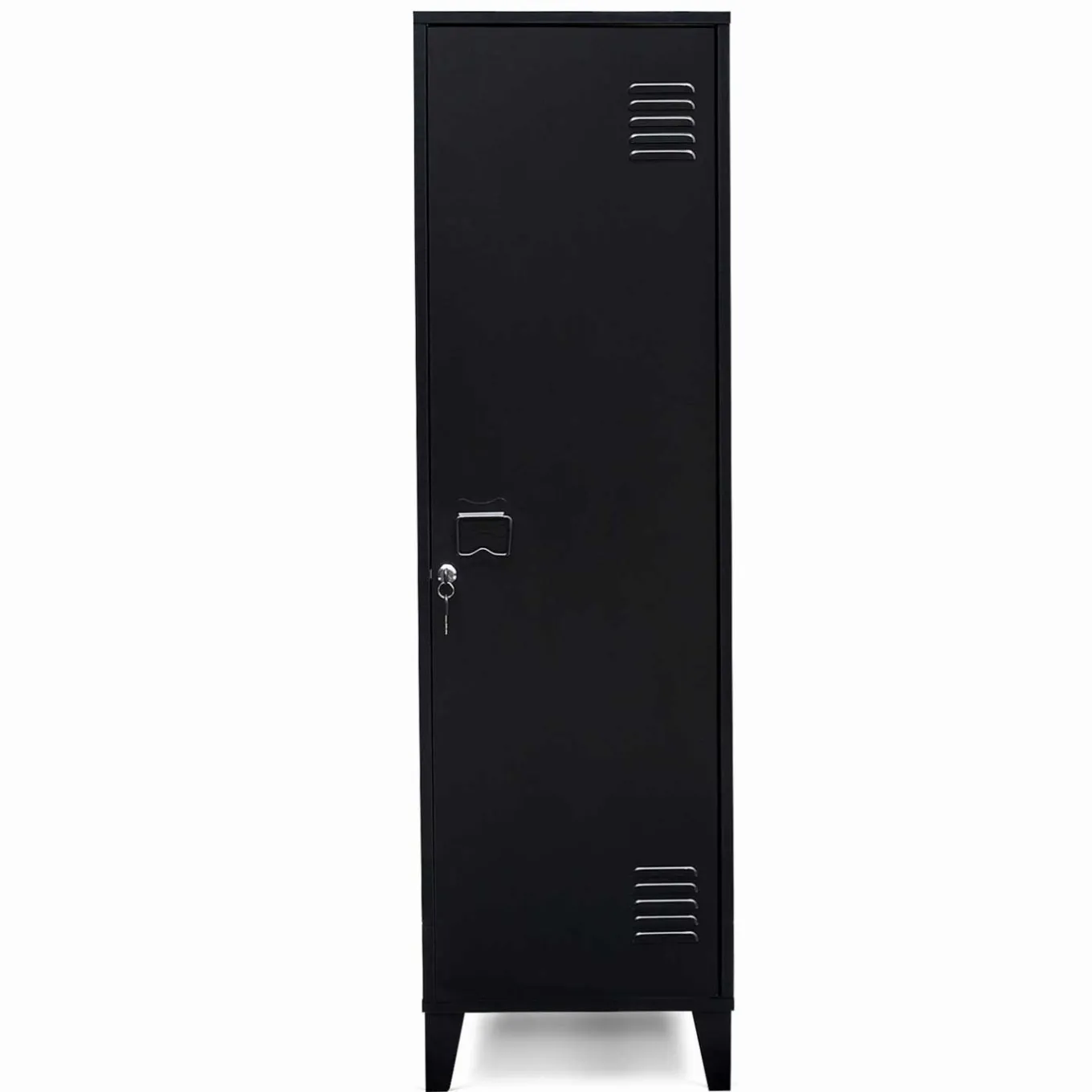 IDMarket Armoire vestiaire métallique noire* Rangement Et Accessoires|Collection Agencement Magasin