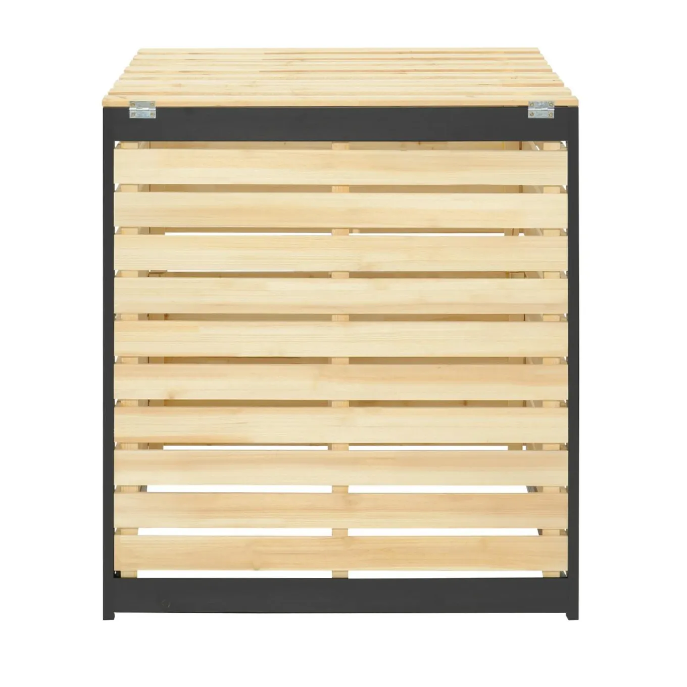 IDMarket Bac à compost en bois 500L* Entretien Du Jardin Et Accessoires