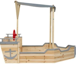 IDMarket Bac à sable bateau pirate*Enfant Jeux Enfant|Loisirs Et Jeux D'Exterieur