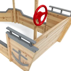 IDMarket Bac à sable bateau pirate*Enfant Jeux Enfant|Loisirs Et Jeux D'Exterieur