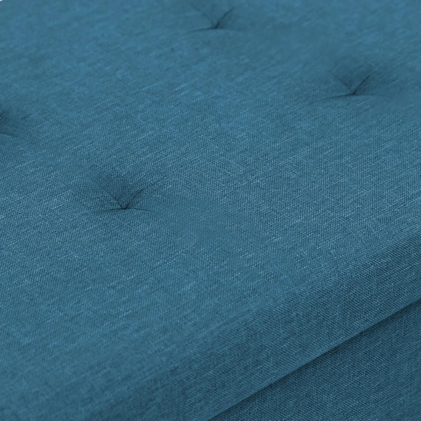 IDMarket Banc coffre bleu canard 76 cm* Bancs D'Entrée|Chambre Complète Adulte