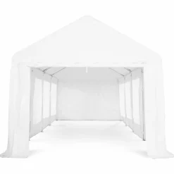 IDMarket Barnum 4x8 m blanc pour réceptions* Mobilier Pliant D'Appoint|Tonnelles De Jardin