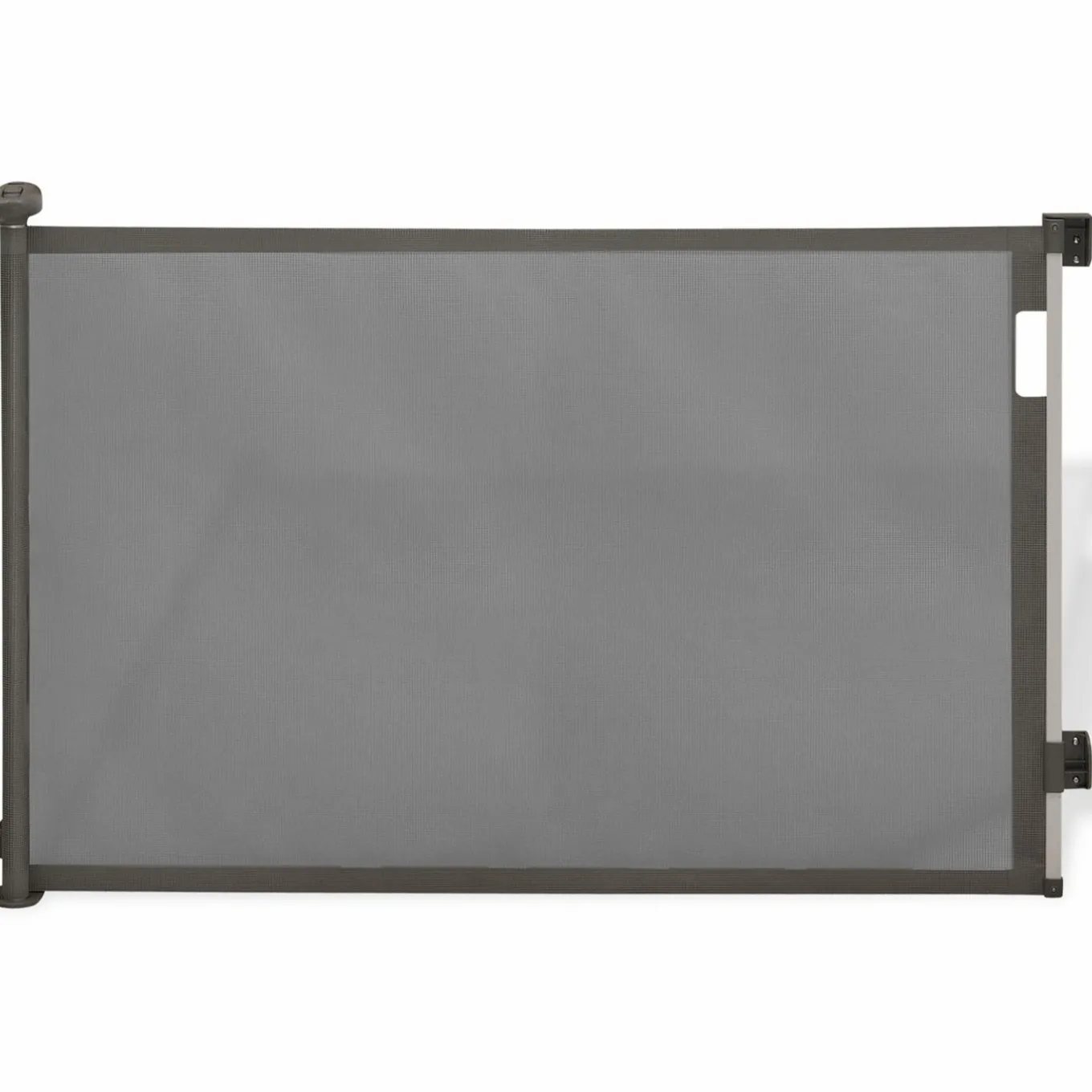 IDMarket Barrière extensible pour chien et animaux domestiques 130cm grise* Barrières Extensibles|Accessoires Animaux