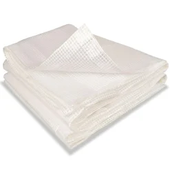 IDMarket Bâche armée transparente 8x12 m renforcée* Bâches Découpables Et Accessoires