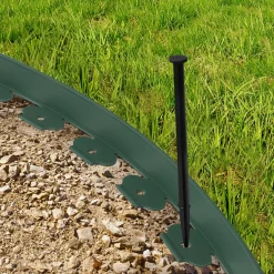 IDMarket Bordure de jardin flexible verte à planter* Bordures De Jardin