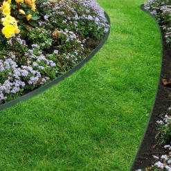 IDMarket Bordure de jardin flexible verte à planter* Bordures De Jardin