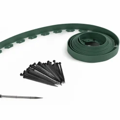 IDMarket Bordure de jardin flexible verte à planter* Bordures De Jardin