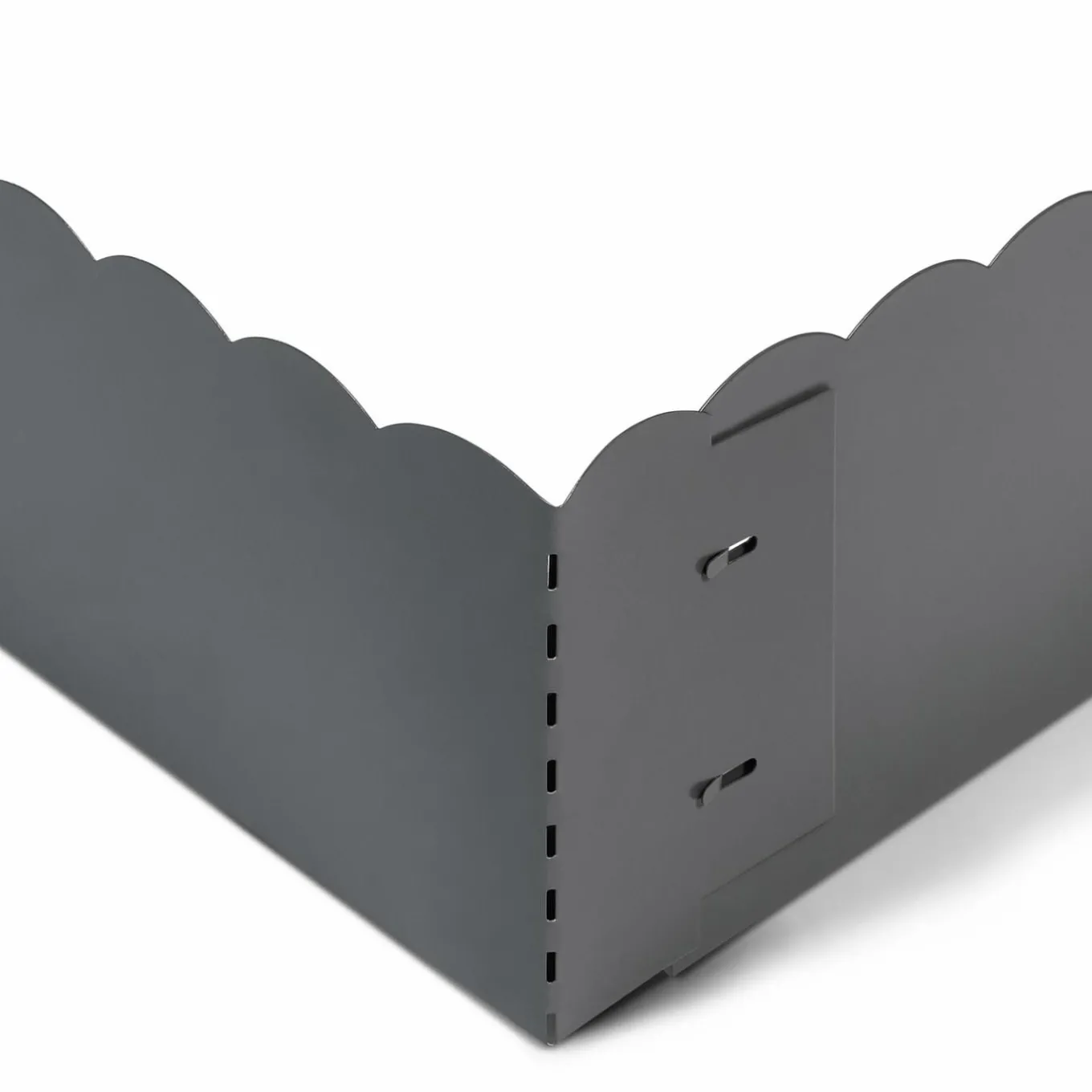 IDMarket Bordures de jardin en acier gris anthracite* Bordures De Jardin