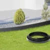IDMarket Bordures de jardin flexibles gris anthracite 8mx12cm* Bordures De Jardin