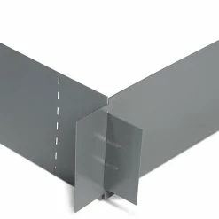 IDMarket Bordures gris anthracite pour jardin* Bordures De Jardin