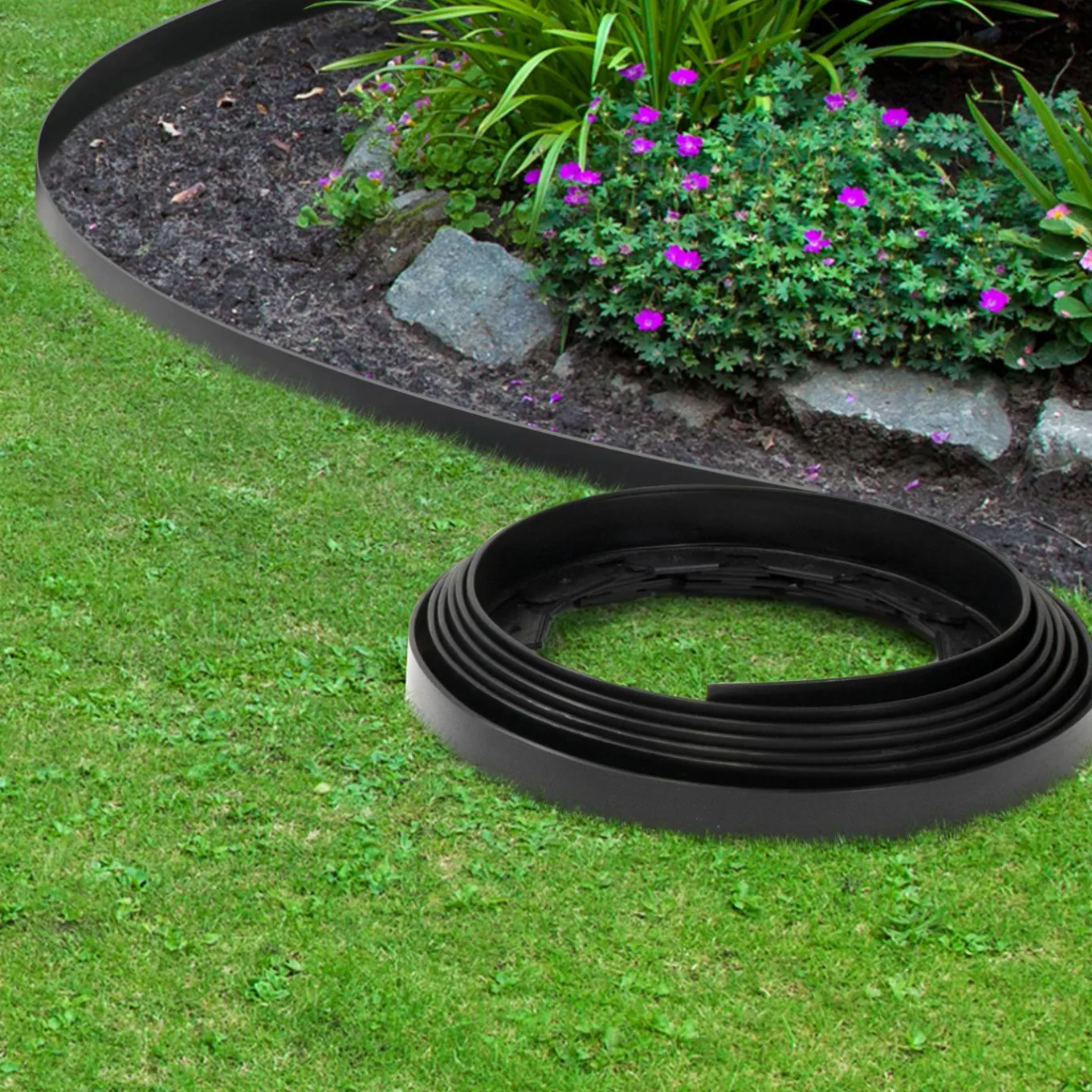 IDMarket Bordurette de jardin à planter 10 m* Bordures De Jardin