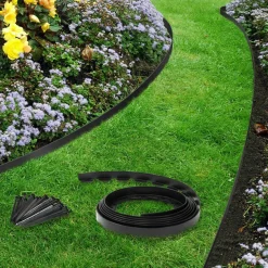 IDMarket Bordurette de jardin à planter 10 m* Bordures De Jardin