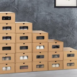 IDMarket Boîtes de rangement pour chaussures* Rangement Et Accessoires|Meubles Tiroirs