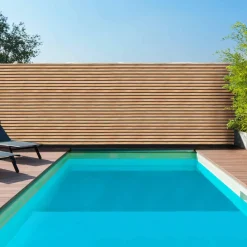 IDMarket Brise vue occultant effet claustra en bois 1,5 x 10 M 160 gr/m²* Brise-Vues