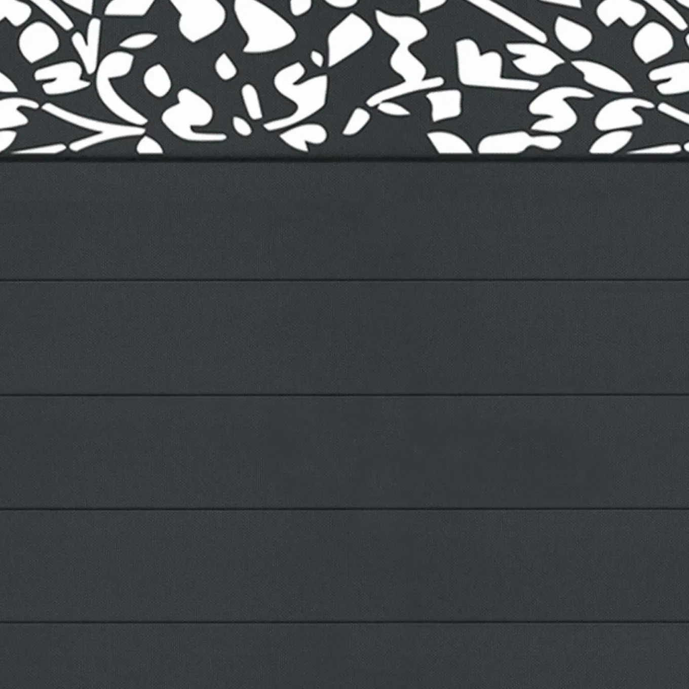 IDMarket Brise vue occultant effet lames de clôture motifs FLOWER 1,5 x 10M 160 gr/m²* Brise-Vues