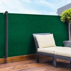 IDMarket Brise vue vert 2m x 10m occultant 90gr/m²* Brise-Vues