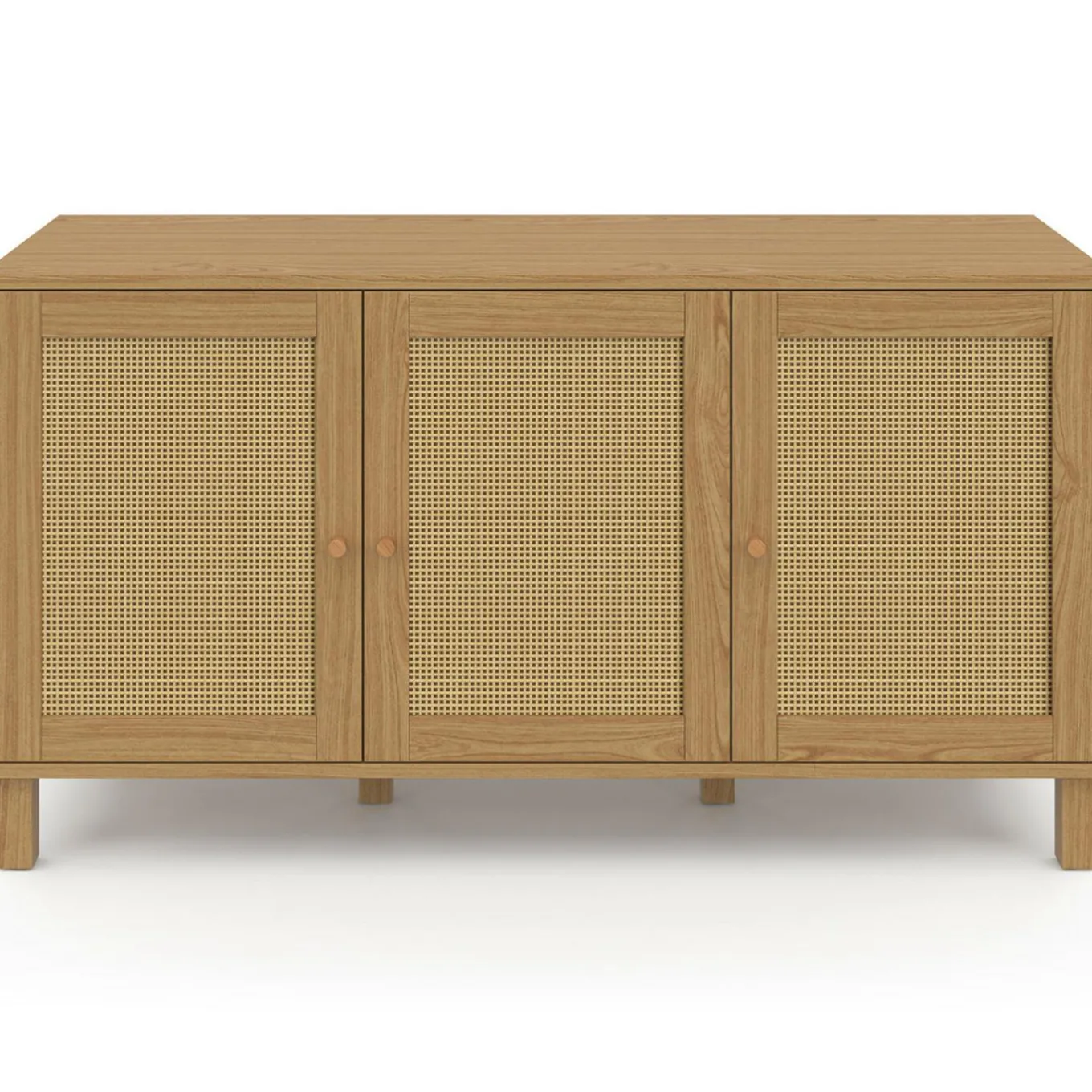 IDMarket Buffet bas vintage effet cannage* Collection Cannage|Collection Vintage