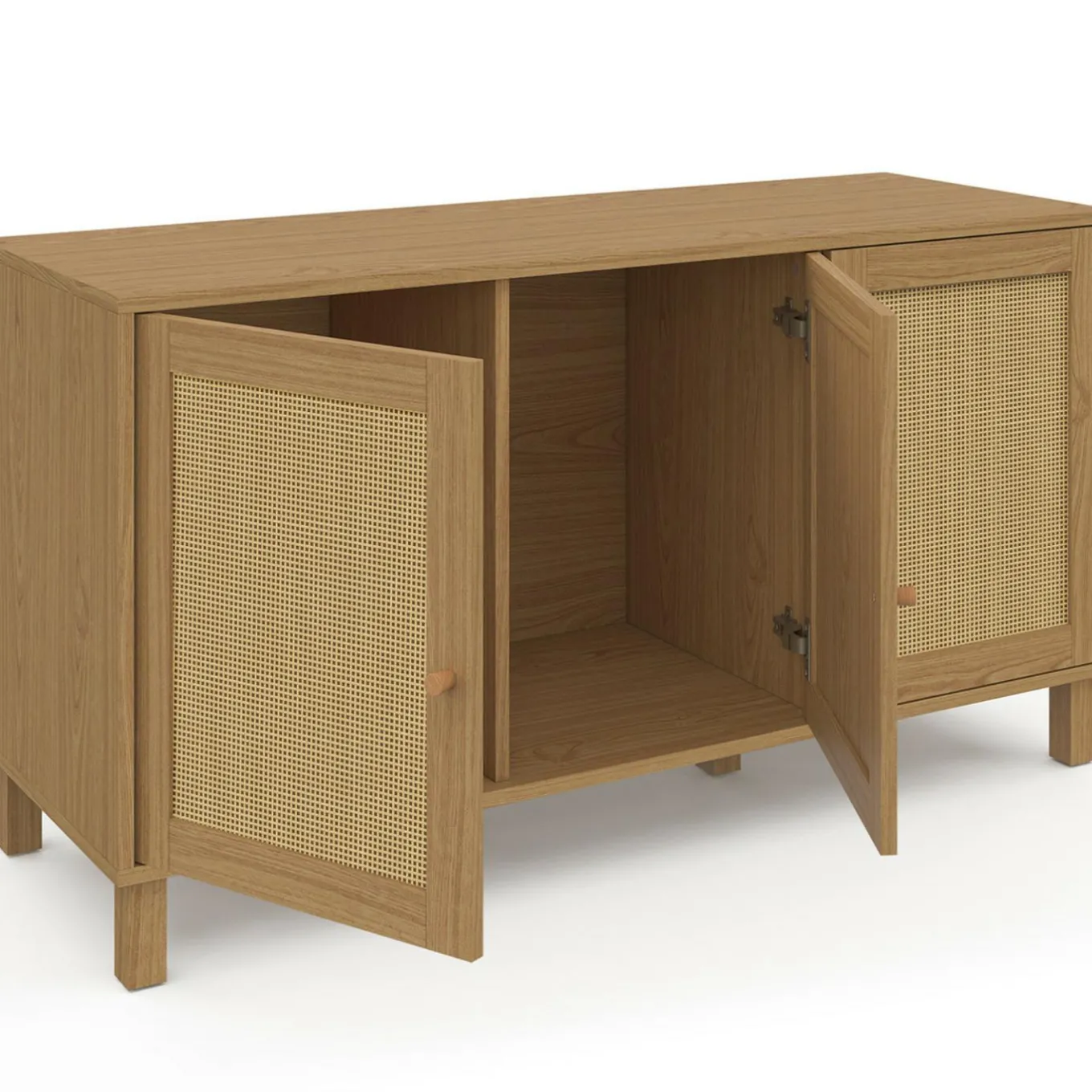 IDMarket Buffet bas vintage effet cannage* Collection Cannage|Collection Vintage