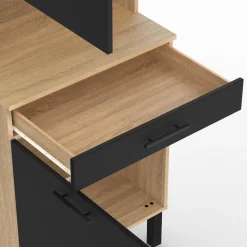 IDMarket Buffet de cuisine avec 2 portes et un 1 tiroir* Meubles Tiroirs|Meubles Hauts