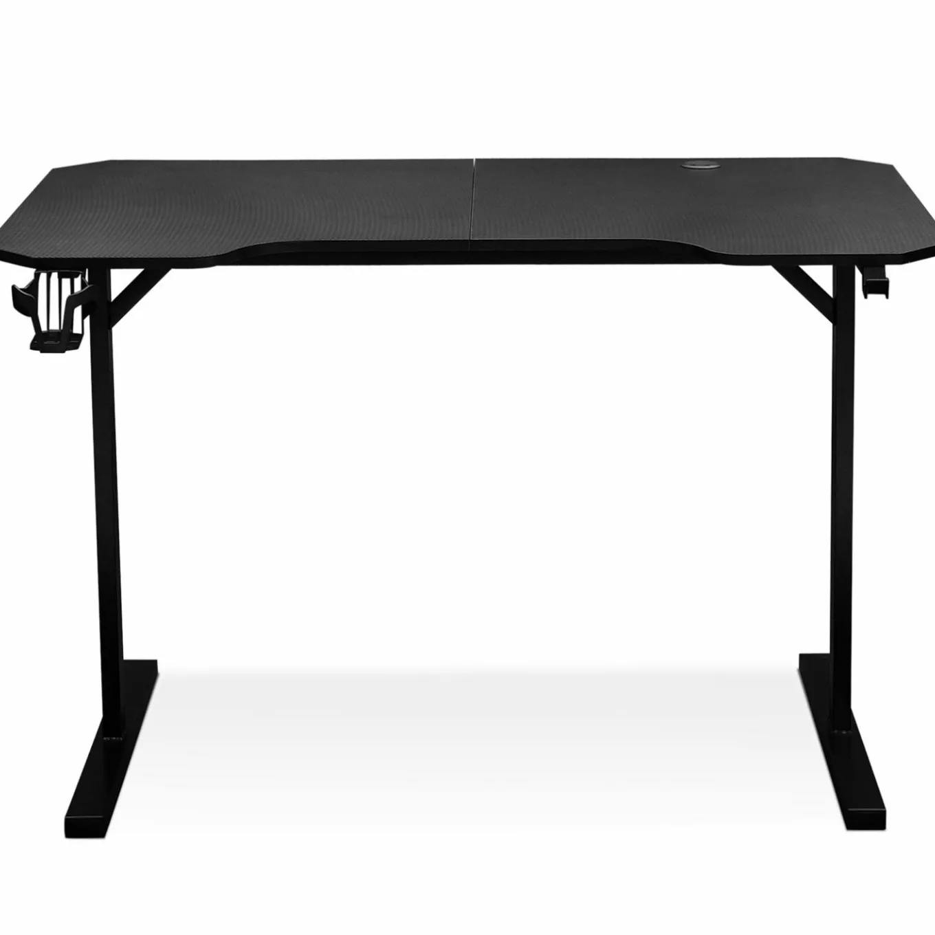 IDMarket Bureau gamer noir 120 cm* Bureaux Design|Bureaux Avec Plan De Travail