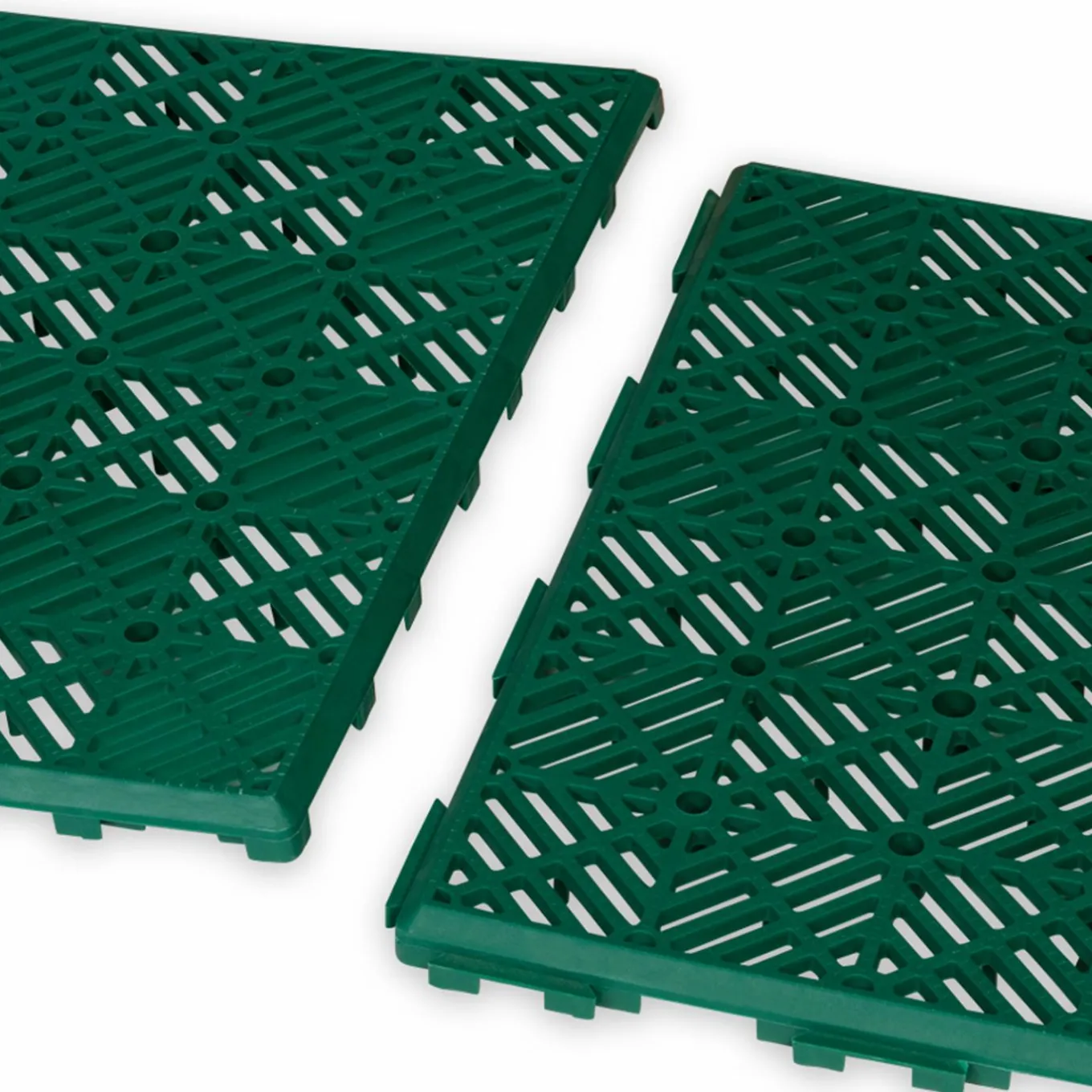 IDMarket Caillebotis extérieur en plastique vert* Entretien Du Jardin Et Accessoires