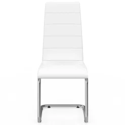 IDMarket Chaises blanches de salle à manger* Collection Contemporaine|Salle À Manger Complète