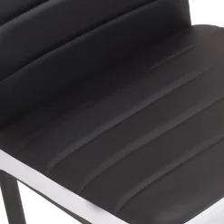 IDMarket Chaises de salle à manger noires et blanches ROMANE* Collection Contemporaine|Tables Et Chaises