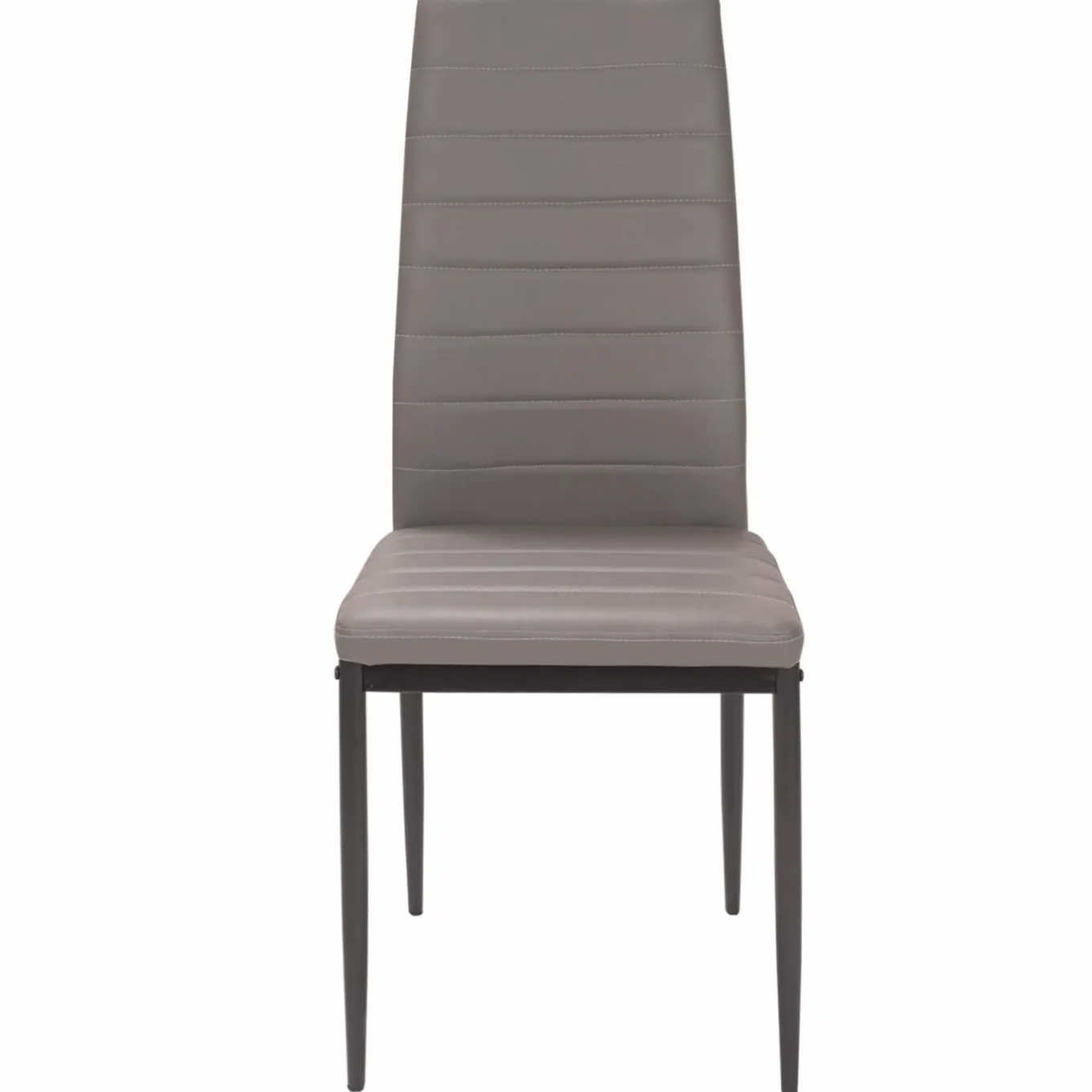 IDMarket Chaises de salle à manger grises ROMANE* Collection Contemporaine|Salle À Manger Complète