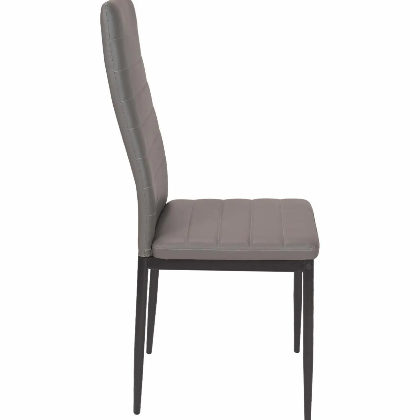 IDMarket Chaises de salle à manger grises ROMANE* Collection Contemporaine|Salle À Manger Complète