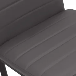 IDMarket Chaises de salle à manger grises ROMANE* Collection Contemporaine|Salle À Manger Complète