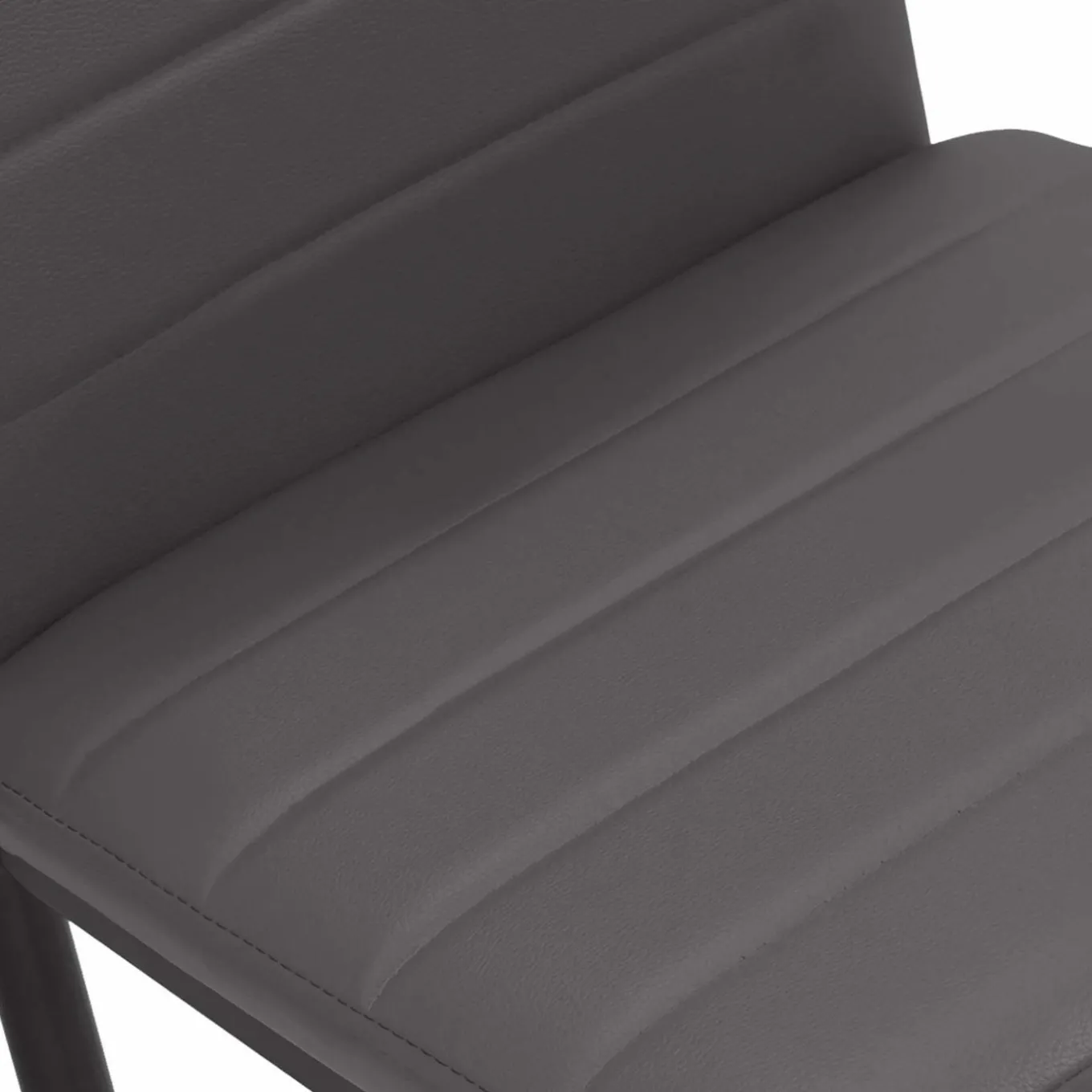 IDMarket Chaises de salle à manger grises ROMANE* Collection Contemporaine|Salle À Manger Complète