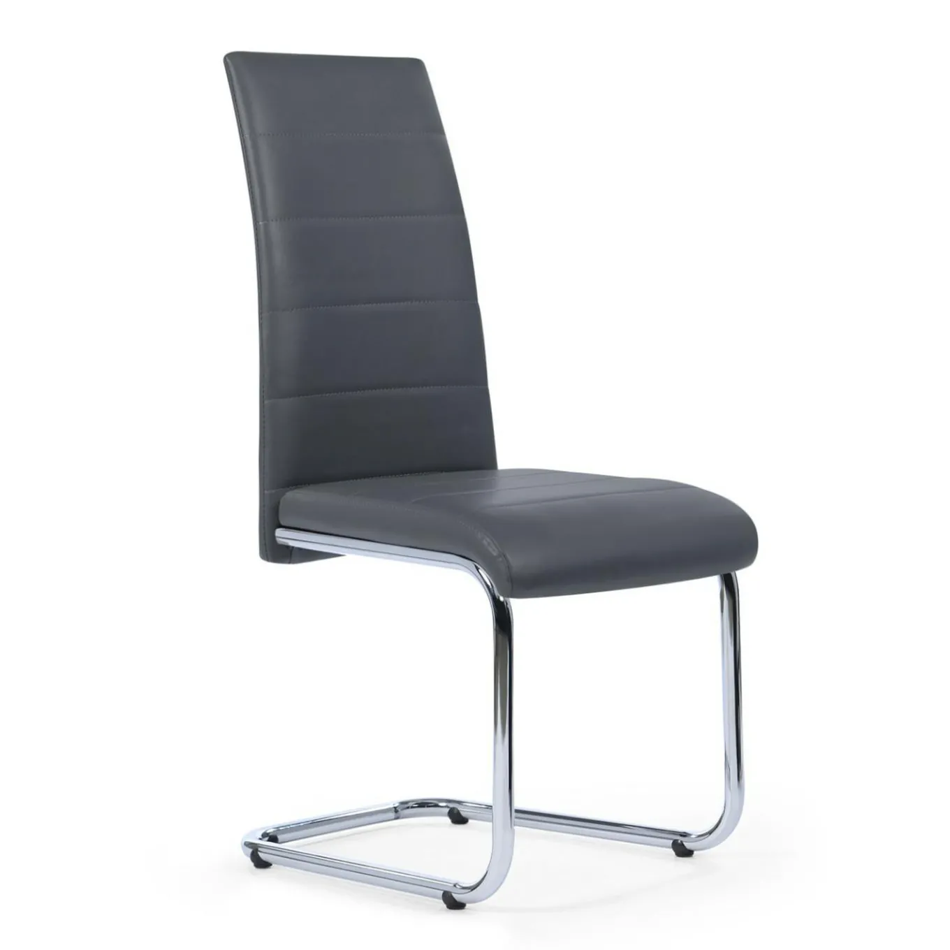 IDMarket Chaises grises design pour salle à manger MIA* Collection Contemporaine|Tables Et Chaises