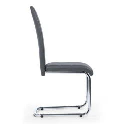 IDMarket Chaises grises design pour salle à manger MIA* Collection Contemporaine|Tables Et Chaises