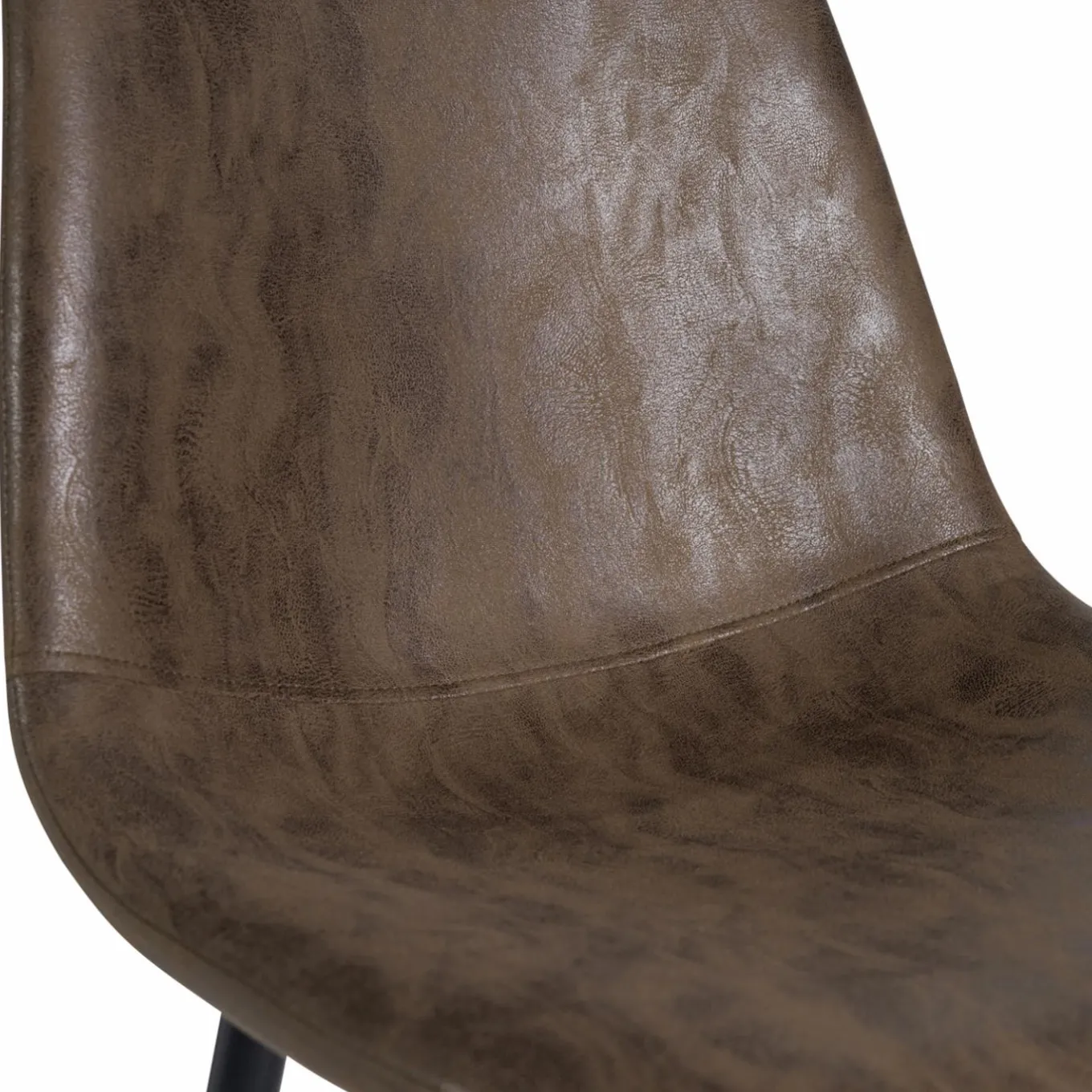 IDMarket Chaises marron vintage* Collection Vintage|Collection Industrielle