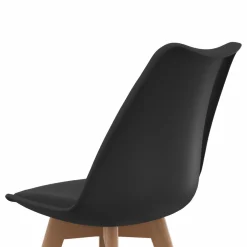 IDMarket Chaises scandinaves mix color grises, blanches et noires* Collection Scandinave|Salle À Manger Complète