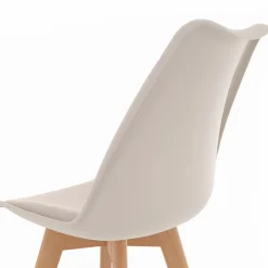 IDMarket Chaises scandinaves mix color terracotta, gris, beige* Collection Scandinave|Salle À Manger Complète