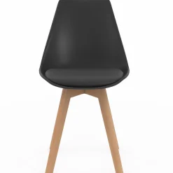 IDMarket Chaises scandinaves mix color : gris, blanc, noir et patchworks* Collection Scandinave|Salle À Manger Complète