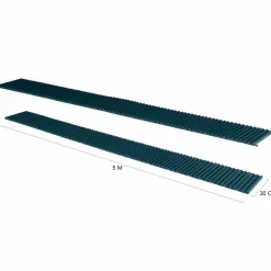 IDMarket Chemin potager 5 m à dérouler en plastique vert* Entretien Du Jardin Et Accessoires