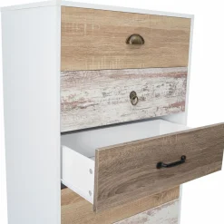 IDMarket Chiffonnier scandinave 5 tiroirs* Meubles Tiroirs|Collection Scandinave