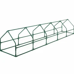 IDMarket Châssis serre de jardin 3m blanche* Tunnels Et Accessoires De Croissance|Serres À Tomates Et Équipement Du Potager