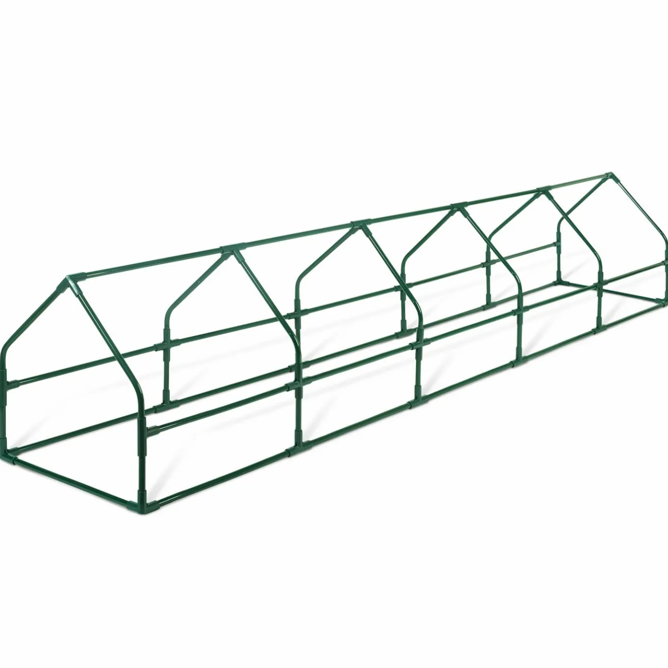 IDMarket Châssis serre de jardin 3m blanche* Tunnels Et Accessoires De Croissance|Serres À Tomates Et Équipement Du Potager