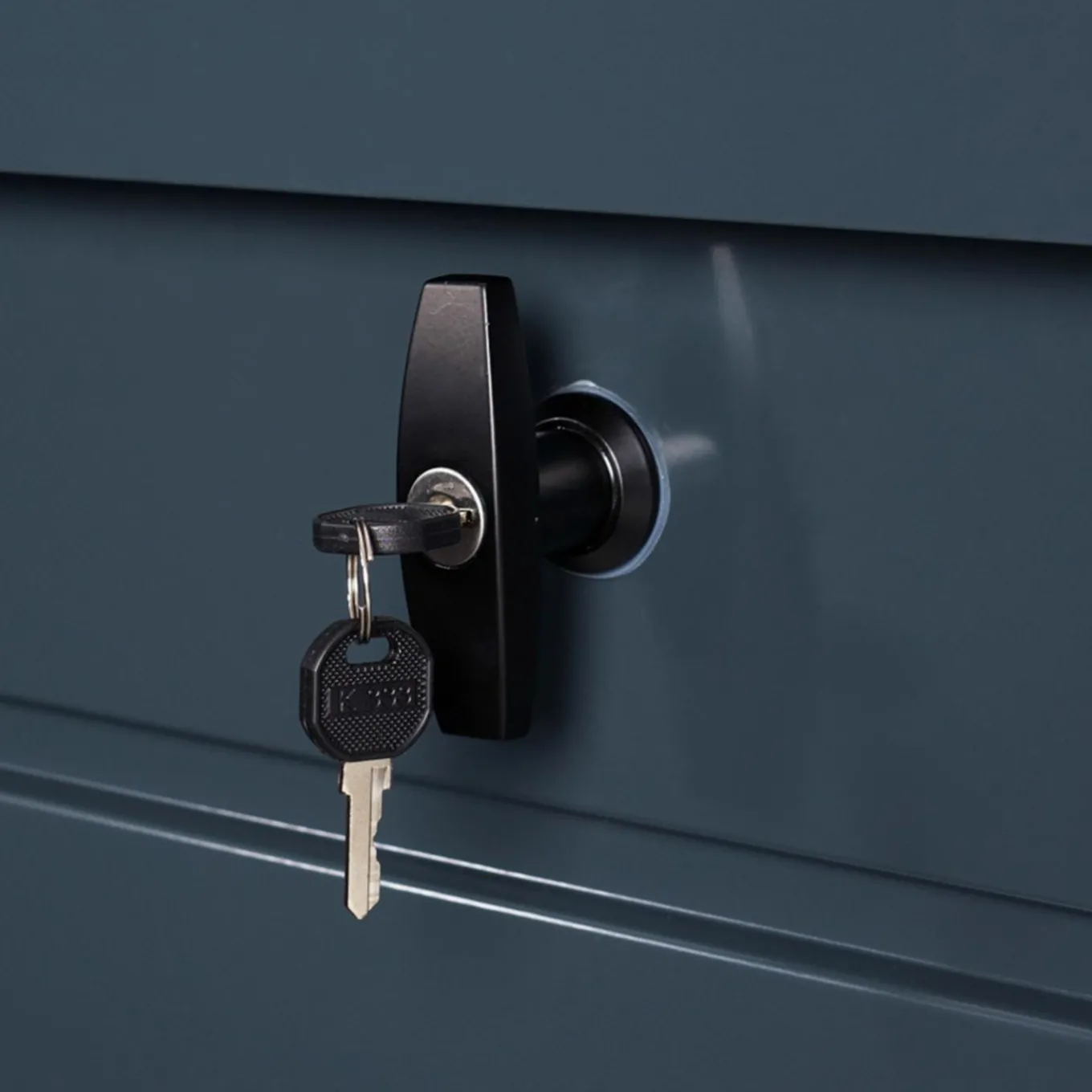 IDMarket Coffre de jardin verrouillable en métal gris anthracite 200 L* Coffre De Jardin|Abris De Jardin